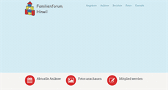 Desktop Screenshot of familienforum-hinwil.ch